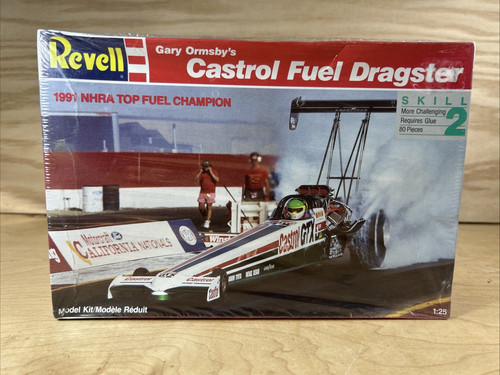 Revell castrol fuel dragster - fuel,