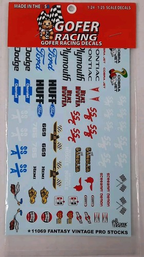 Gofer racing decals - gofer,
